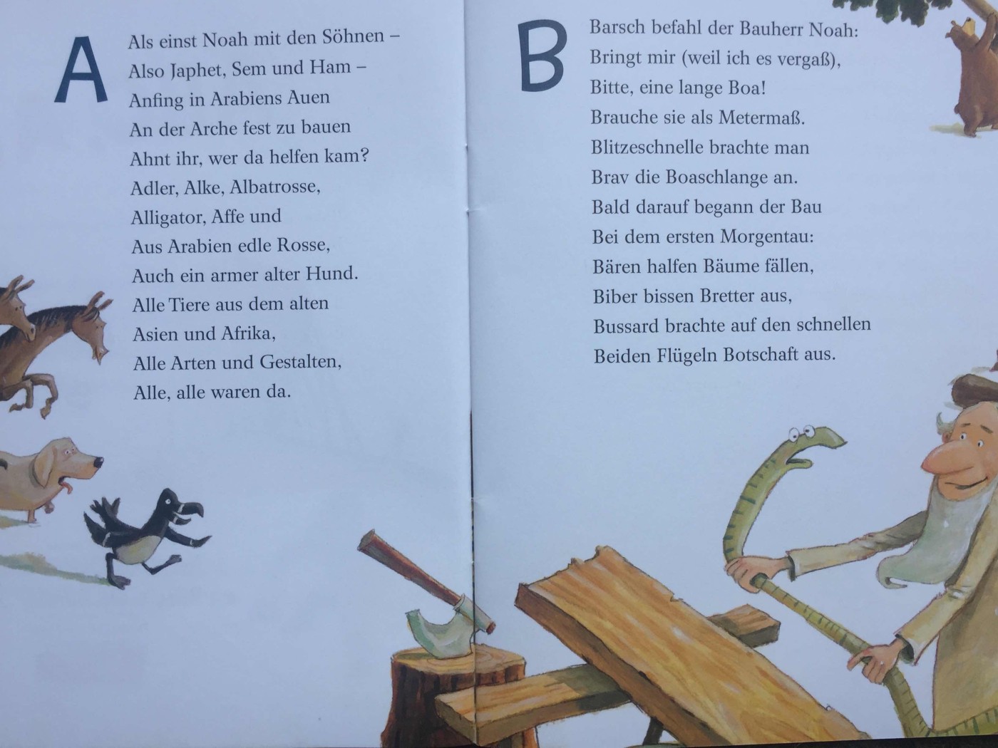 ABC Noah sticht in See, S. A und B - Maxi-Pixi Nr. 248