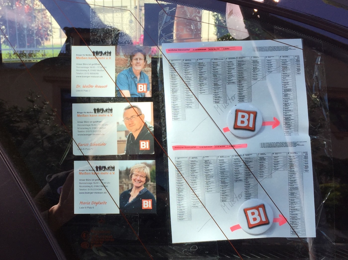 So wählt man wohl am besten am 26. Mai in Meißen.